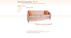Desktop Screenshot of davidlaramiephd.com